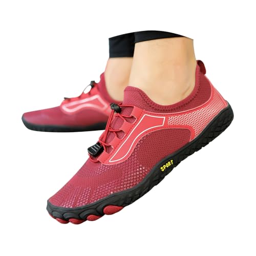 VBEDKDEB Sneakers Herren Laufschuhe Sportschuhe Paar Sportschuhe Outdoor Waten rutschfeste Strandschuhe Tauchschuhe Schwimmen Fitness Große Größe Fünf Finger Schuhe Herren (40) von VBEDKDEB