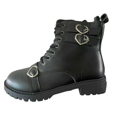 VBEDKDEB Stiefeletten Damen Stiefel Ankle Boots Modische, Trendige Damen Halbstiefel Gummistiefel Kurz (39) von VBEDKDEB