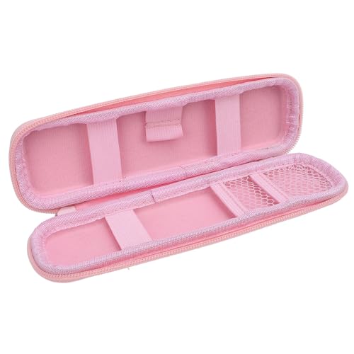 Make-up-Pinsel-Tragetasche, Kleine Reise-Make-up-Tasche, Make-up-Pinsel-Tasche, Kosmetiktasche, Tragbare Gesichtspinsel, Reise-Essentials-Organizer-Halter (Rose) von VBESTLIFE