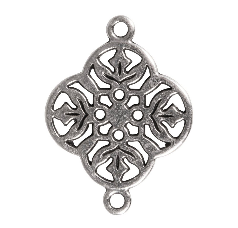 Rayher Charm-Einhänger Charms-Verbinder Ornament, 1,5 cm x 1,5 cm von Rayher