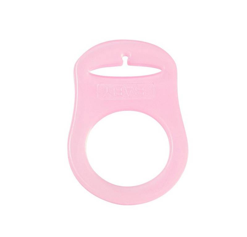 HobbyFun Schnuller Schnulli-Silikonring für Schnullerketten, 1 Stk. lebensmittelecht HobbyFun Schnuller Schnulli-Silikonring für Schnullerketten, 1 Stk. lebensmittelecht von HobbyFun