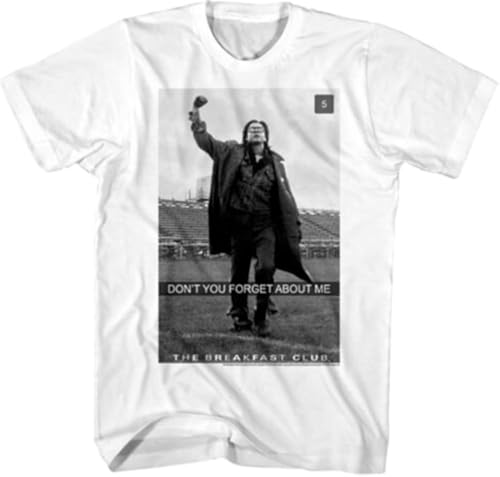 Breakfast Club Snapchat John Bender Men's T T-Shirts Hemden Punching Sky Fist Pump Nelson(X-Large) von VBZCLN