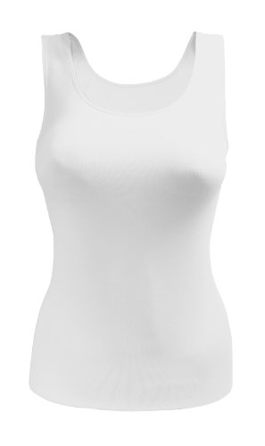 VCA Textil Seamless Damen Unterhemd, Top aus geschmeidigem Microfaser, Nahtloses Tank Top von VCA Textil