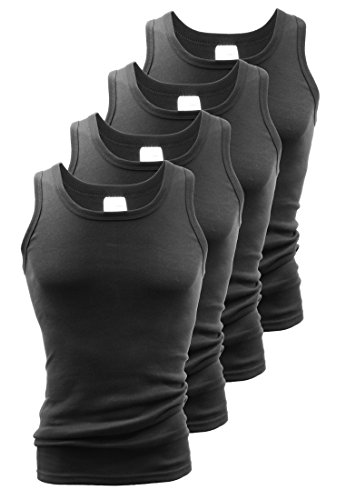4 stück Herren Achsel Shirt, Unterhemd in schwarz 100% Baumwolle, Feinripp Gr. 7 4 stück Herren Achsel Shirt, Unterhemd in schwarz 100% Baumwolle, Feinripp Gr. 7 von Vincent Creation