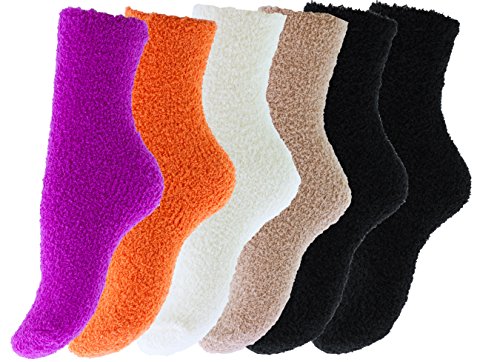VCA Kuschelsocken Warme Damen Socken 6 Paar Wintersocken von Vincent Creation