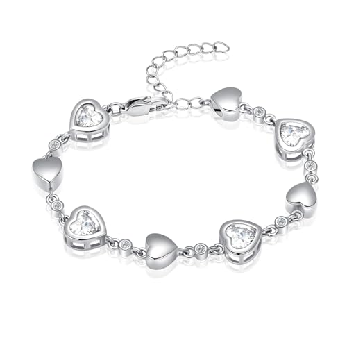 VCCWYQK Hitze Form Urne Armband für Asche Birthstone Herz Armband Cremation Schmuck Urne Armband für Asche Keepsake von VCCWYQK