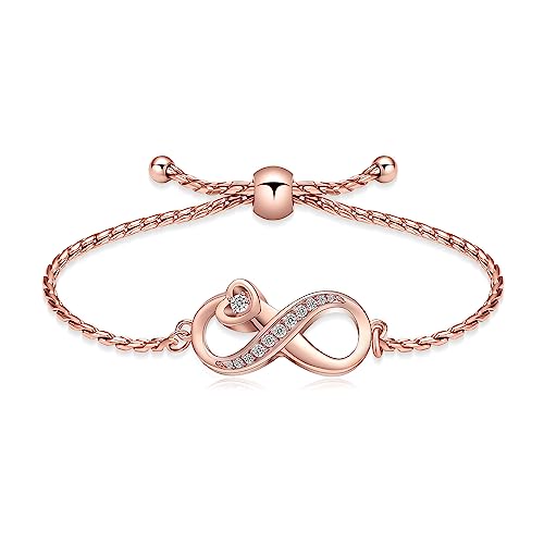 VCCWYQK Infinity Urne Armband für Asche für Frauen Männer, Edelstahl Asche verstellbare Armband Armreifen Keepsake Memorial Schmuck Asche-Halter für die menschliche (A) von VCCWYQK