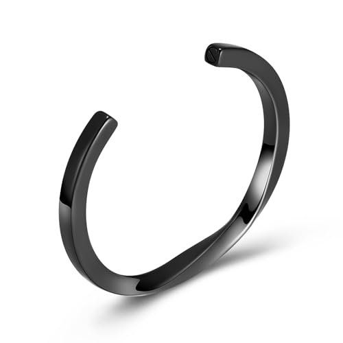 VCCWYQK Openable Manschette Armreif Urne Armband für Asche für Frauen Männer Manschette Armreif Memorial Einäscherung Schmuck Edelstahl Keepsake von VCCWYQK
