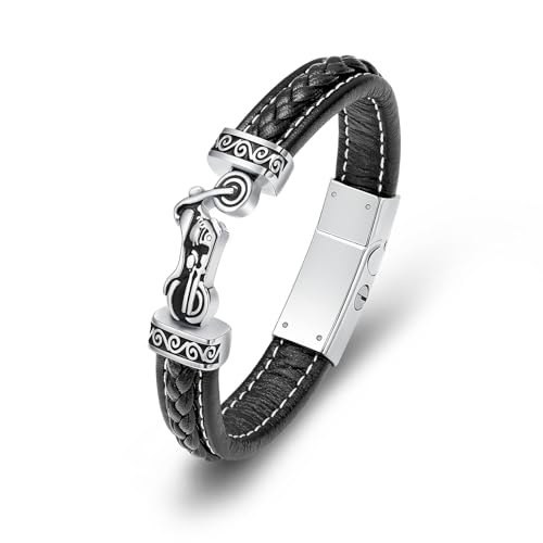 VCCWYQK Urne Motorrad Armband für Asche Lederarmband für Frauen Männer Einäscherung Schmuck Keepsake Memorial Manschette Armreif geflochtenes Armband Armband für Männer VCCWYQK Urne Motorrad Armband für Asche Lederarmband für Frauen Männer Einäscherung Schmuck Keepsake Memorial Manschette Armreif geflochtenes Armband Armband für Männer von VCCWYQK