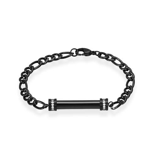 VCCWYQK Zylinder Urne Armband für Asche für Frauen Einäscherung Schmuck aus Edelstahl Memorial Keepsake Urne Armband Armreif Asche Halter von VCCWYQK