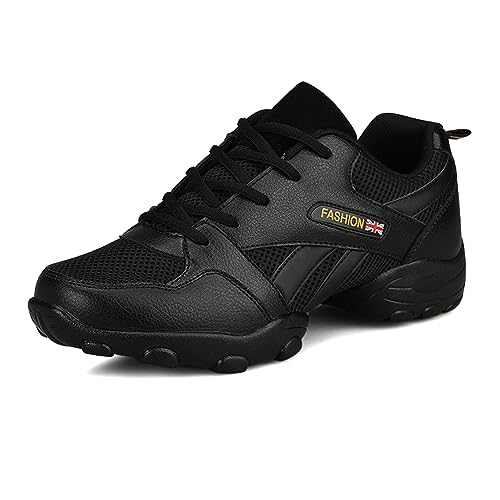 VCIXXVCE Herren Tanzschuhe Schnürschuhe Ballsaal Modern Jazz Sports Tanzschuhe Tanz-Sneaker Jazz Schuhe,42 EU von VCIXXVCE