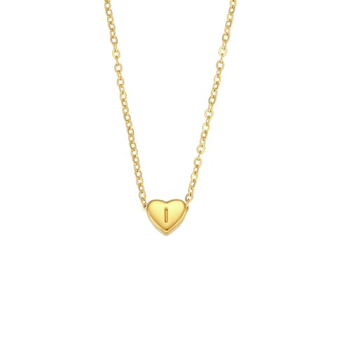 Koreanische Version von Pfirsich-Herzschmuck, exquisiter herzförmiger Buchstaben-Anhänger, Damen-Halskette, Liebesanhänger, Metall, Zirkonia Koreanische Version von Pfirsich-Herzschmuck, exquisiter herzförmiger Buchstaben-Anhänger, Damen-Halskette, Liebesanhänger, Metall, Zirkonia von VCODWCSJO