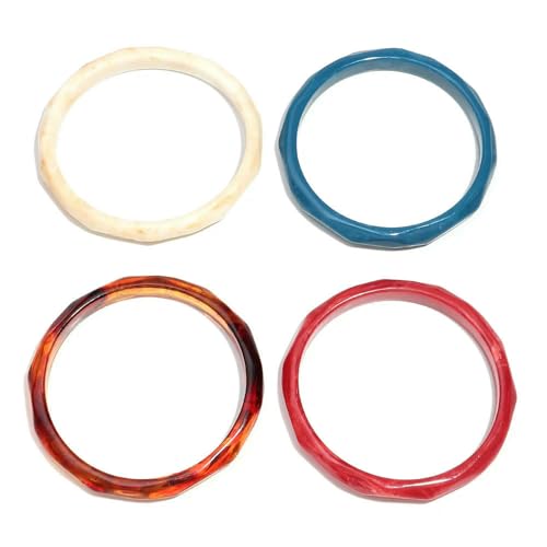 VCODWCSJO Bohemia Acryl Kreuzschnitt Geometrisch Dünne Manschette Armreif für Frauen Boho Harz Unregelmäßiges Armband, Harz, Harz VCODWCSJO Bohemia Acryl Kreuzschnitt Geometrisch Dünne Manschette Armreif für Frauen Boho Harz Unregelmäßiges Armband, Harz, Harz von VCODWCSJO