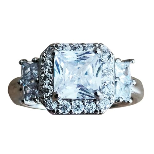 VCODWCSJO Modischer und stimmungsvoller Ring, schlichter kupfer eingelegter Zirkonia, 32, Zirkonia VCODWCSJO Modischer und stimmungsvoller Ring, schlichter kupfer eingelegter Zirkonia, 32, Zirkonia von VCODWCSJO