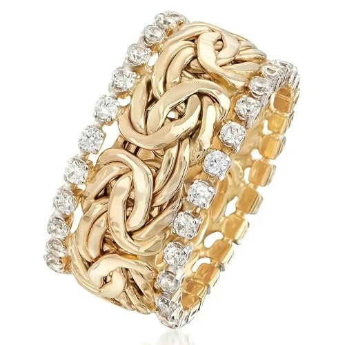 VCODWCSJO Punk Persönlichkeit breite Version Ring Status Symbol Luxus Ring Wrap unregelmäßige Linie R492-9 VCODWCSJO Punk Persönlichkeit breite Version Ring Status Symbol Luxus Ring Wrap unregelmäßige Linie R492-9 von VCODWCSJO