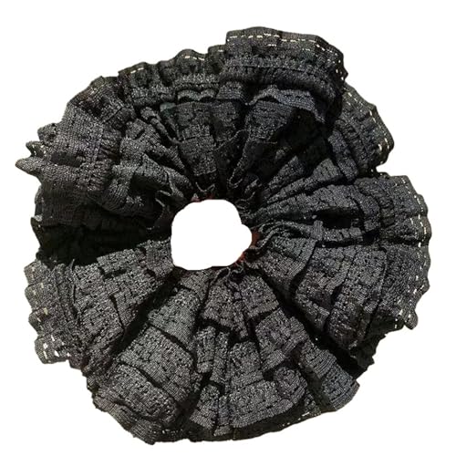 2 Stück Elegantes breites Haargummi aus Spitze – Haarband for Frauen & Mädchen | Süßer Haarschmuck von VCSZYAFX