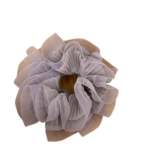 2 stücke Große Elastische Haar Bands Zubehör for Frauen Mädchen Scrunchies Krawatte Gummi(Purple scrunchie) von VCSZYAFX