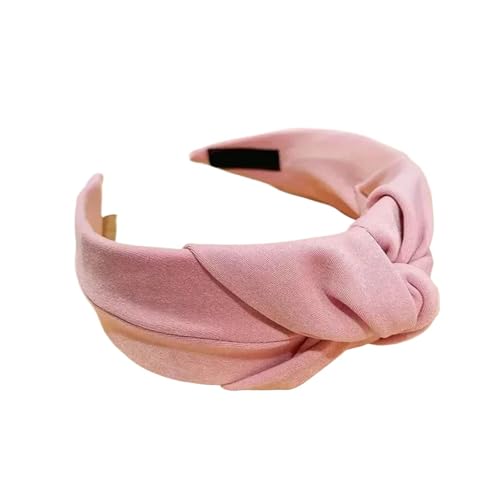 Damen Stoff Haarreif Headband Breites Knoten-Stoff-Twist-Stirnband for Frauen-Mädchen-Stirnband-Party-Haar-Accessoires FüR Verschiedene Haar- Und Kleidungsfarben(Color2) von VCSZYAFX