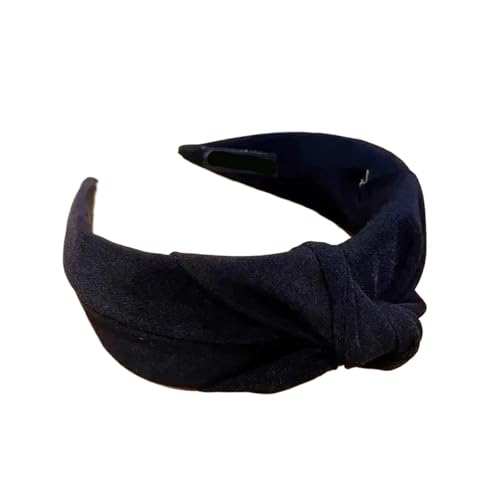 Damen Stoff Haarreif Headband Breites Knoten-Stoff-Twist-Stirnband for Frauen-Mädchen-Stirnband-Party-Haar-Accessoires FüR Verschiedene Haar- Und Kleidungsfarben(Color3) von VCSZYAFX