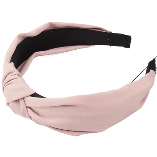 Damen Stoff Haarreif Headband Damen Stoff geknotetes Stirnband Haarband Mädchen Kopfschmuck FüR Verschiedene Haar- Und Kleidungsfarben(Color4) von VCSZYAFX
