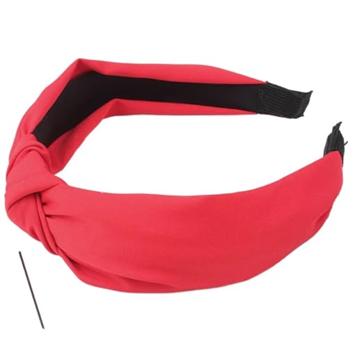 Damen Stoff Haarreif Headband Damen Stoff geknotetes Stirnband Haarband Mädchen Kopfschmuck FüR Verschiedene Haar- Und Kleidungsfarben(Color5) von VCSZYAFX