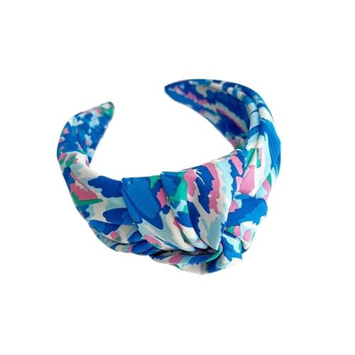 Damen Stoff Haarreif Headband Mädchen Satin Blume Knoten Haarband Stirnband Erwachsene Haar Zubehör FüR Verschiedene Haar- Und Kleidungsfarben(Color3) von VCSZYAFX