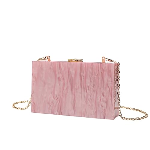 VCSZYAFX Damen Kette UmhäNgetasche Abend-Clutch-Tasche mit Kette FüR Pendler, Shopping, Reisen Und Partys(Color1) von VCSZYAFX