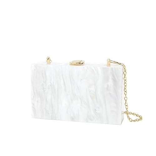 VCSZYAFX Damen Kette UmhäNgetasche Abend-Clutch-Tasche mit Kette FüR Pendler, Shopping, Reisen Und Partys(Color4) von VCSZYAFX
