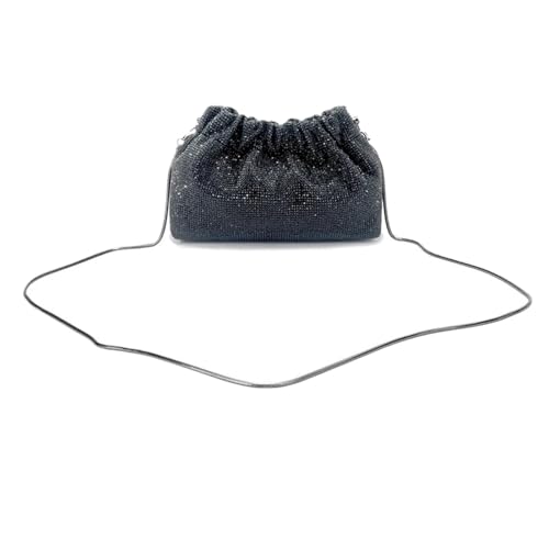 VCSZYAFX Damen Kette UmhäNgetasche Damen Abendtasche Hochzeit Braut Geldbörse Kette Umhängetasche Strass Abendtasche FüR Pendler, Shopping, Reisen Und Partys(Color1) von VCSZYAFX
