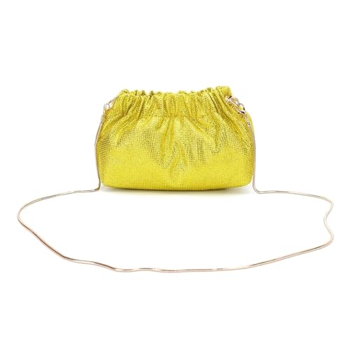 VCSZYAFX Damen Kette UmhäNgetasche Damen Abendtasche Hochzeit Braut Geldbörse Kette Umhängetasche Strass Abendtasche FüR Pendler, Shopping, Reisen Und Partys(Color4) von VCSZYAFX