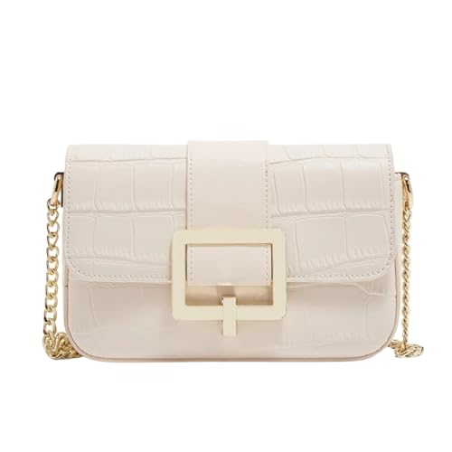 VCSZYAFX Damen Kette UmhäNgetasche Damen Leder Schultertaschen Damen Crossbody Bags Kette Handtaschen FüR Pendler, Shopping, Reisen Und Partys(Color2) von VCSZYAFX