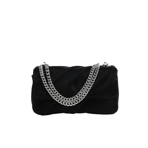 VCSZYAFX Damen Kette UmhäNgetasche Damen PU Leder Schultertasche Kette Tragetasche Luxus Handtasche Umhängetasche FüR Pendler, Shopping, Reisen Und Partys(Color4) von VCSZYAFX