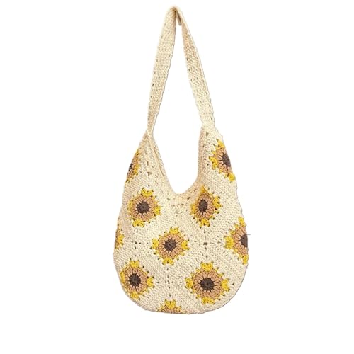 VCSZYAFX Damenhandtaschen Gewebte Pendler-Umhängetasche FüR Damenreisen Und Urlaub(Color3) von VCSZYAFX