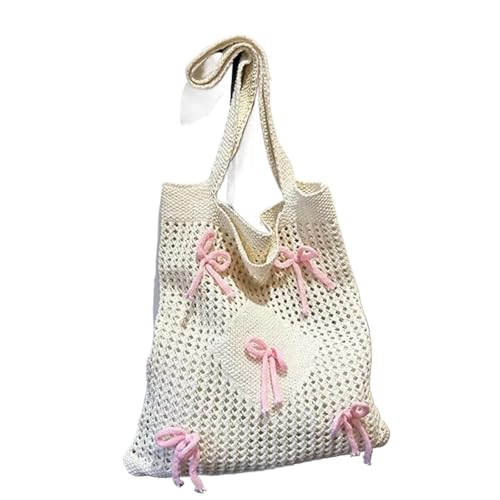 VCSZYAFX Gehäkelte Handtaschen, Schultertaschen FüR Damenreisen Und Urlaub(Color1) von VCSZYAFX