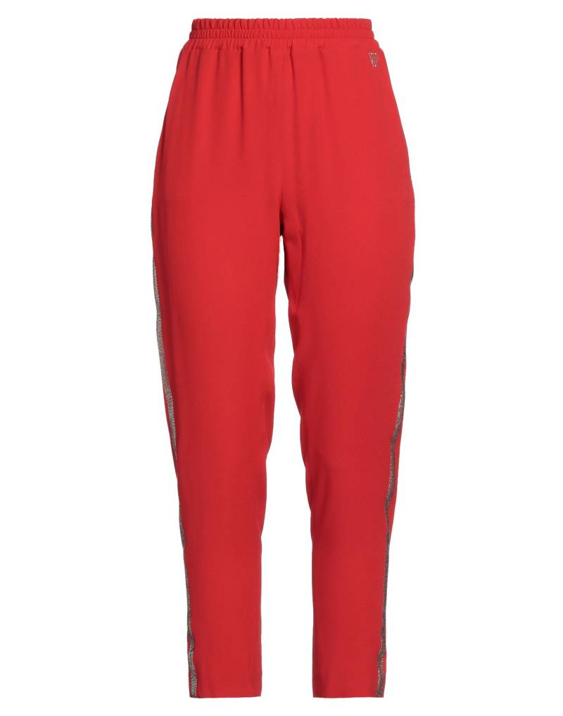 VDP VIA DELLE PERLE Hose Damen Rot von VDP VIA DELLE PERLE