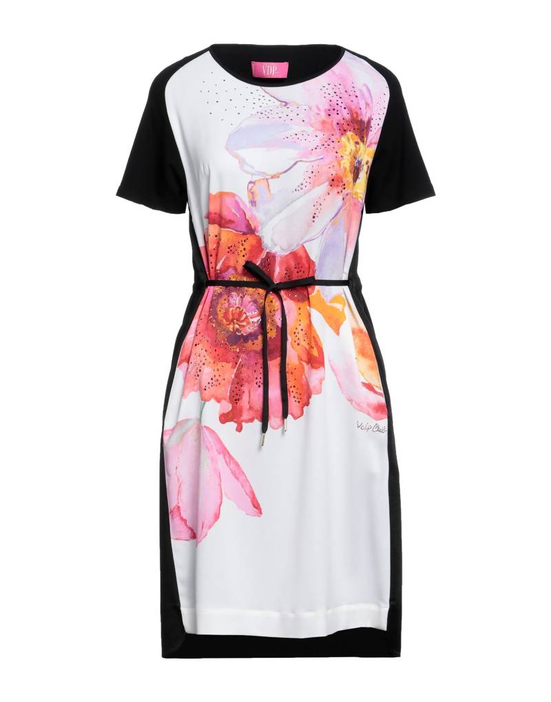 VDP VIA DELLE PERLE Mini-kleid Damen Schwarz von VDP VIA DELLE PERLE