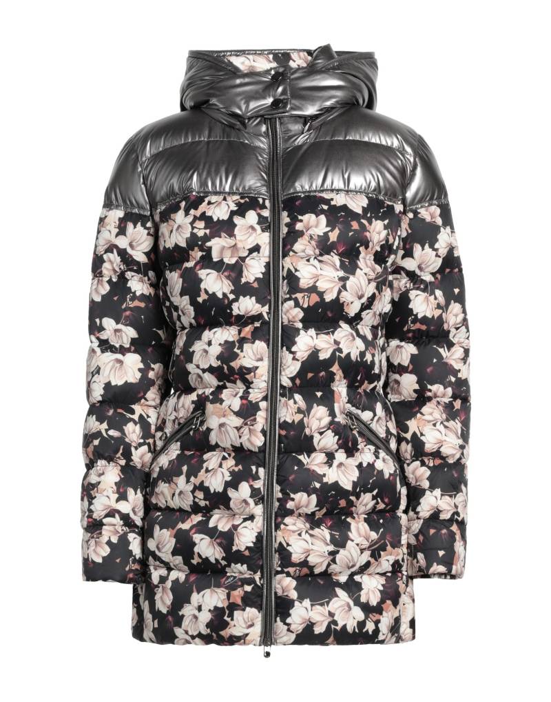 VDP VIA DELLE PERLE Pufferjacke & Daunenjacke Damen Schwarz von VDP VIA DELLE PERLE