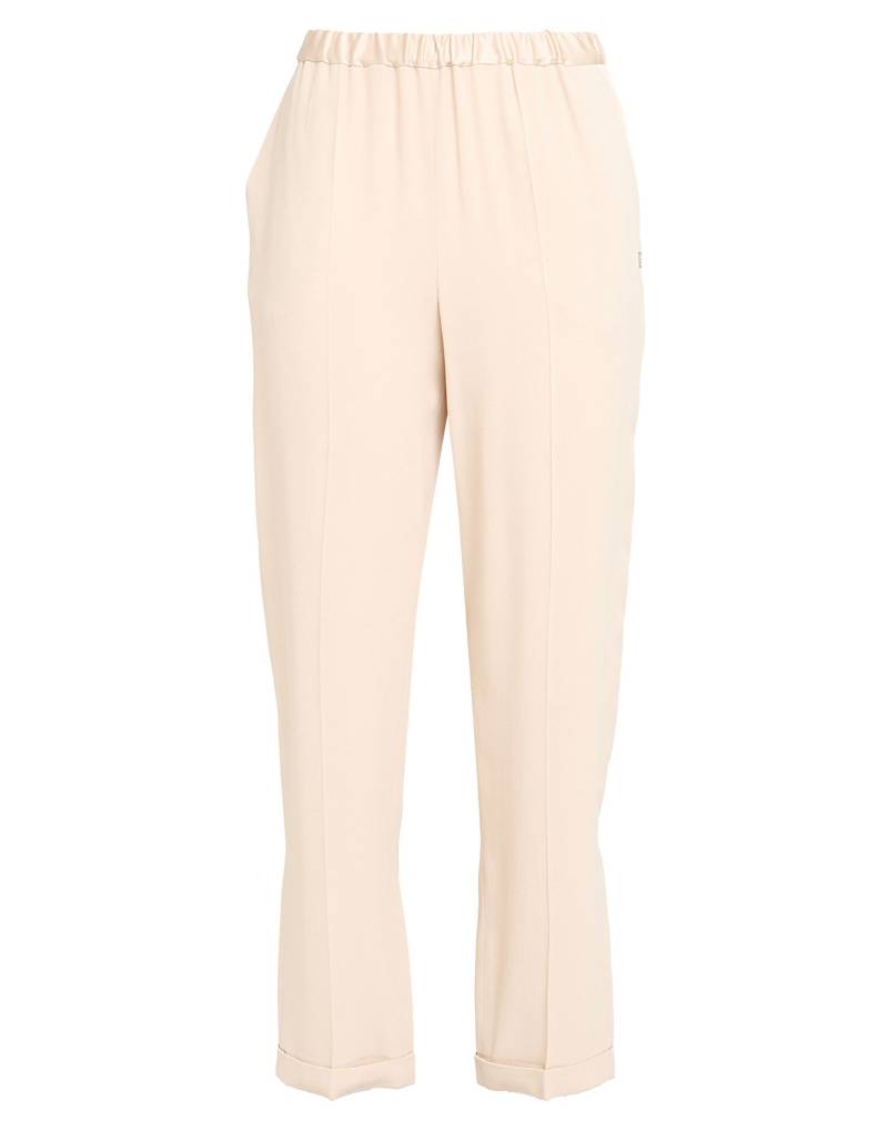 VDP VIA DELLE PERLE Hose Damen Beige von VDP VIA DELLE PERLE