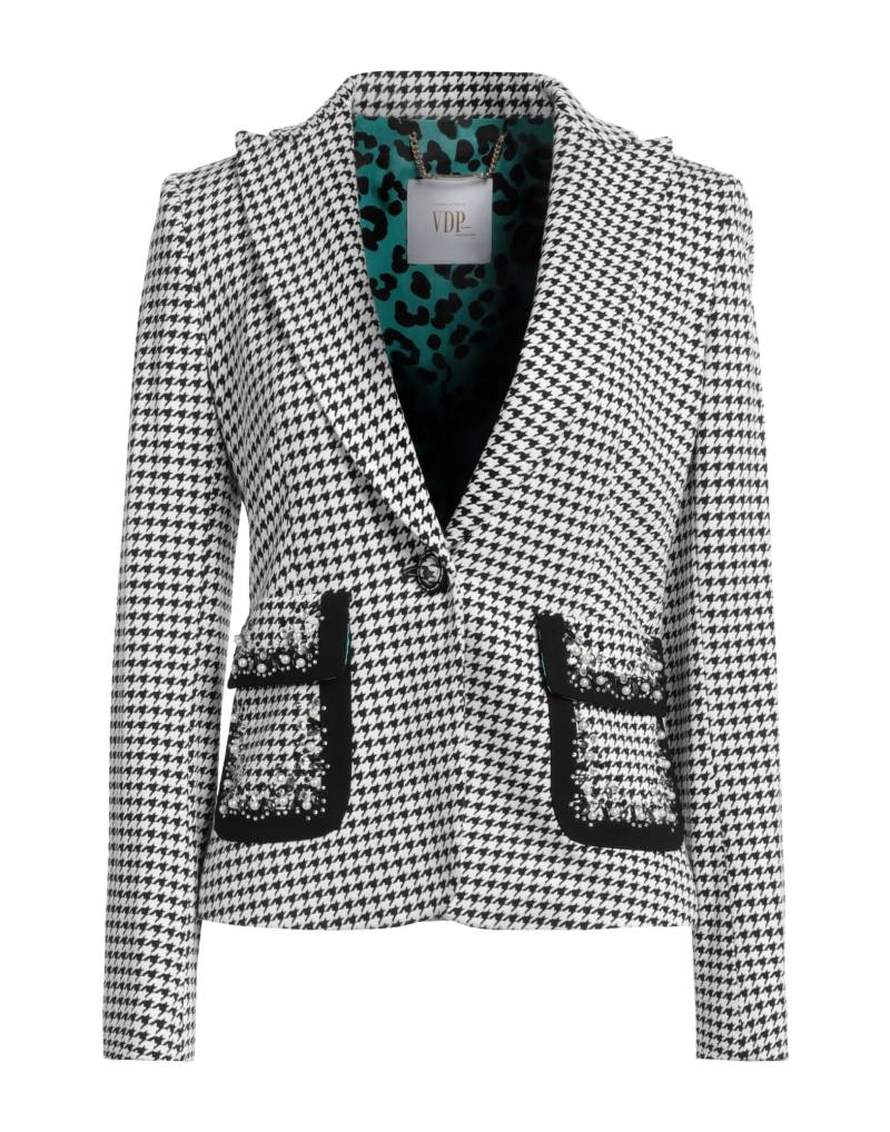 VDP VIA DELLE PERLE Blazer Damen Schwarz von VDP VIA DELLE PERLE