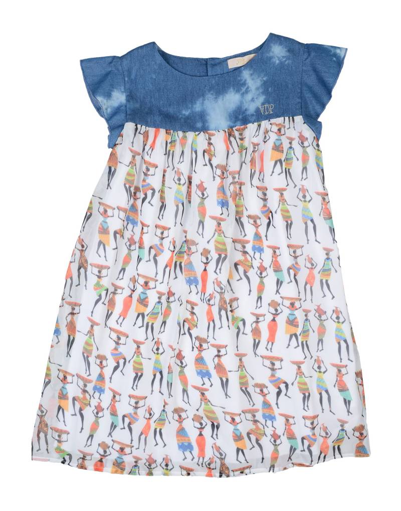 VDP VIA DELLE PERLE Kinderkleid Kinder Weiß von VDP VIA DELLE PERLE
