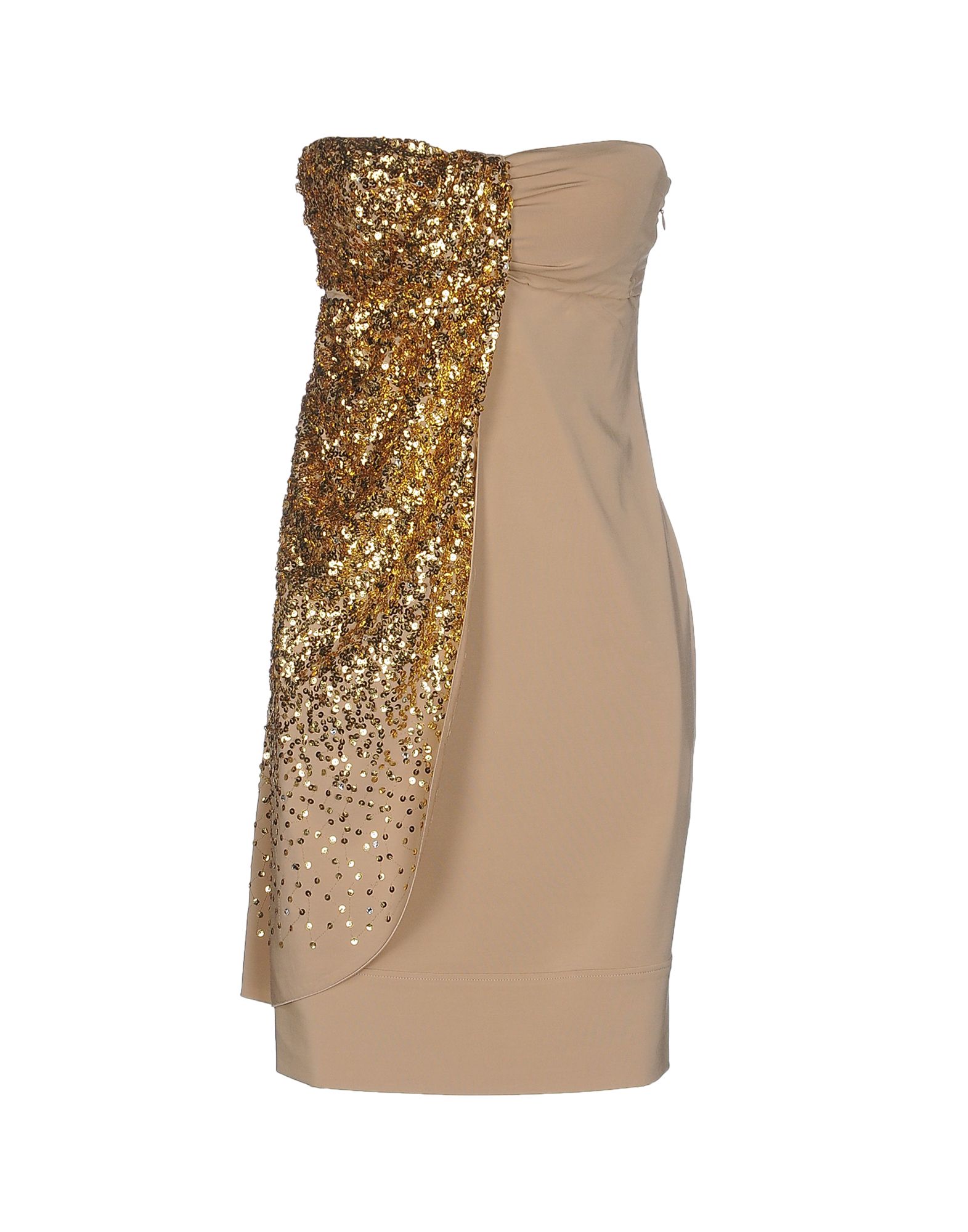 VDP COLLECTION Mini-kleid Damen Beige von VDP COLLECTION