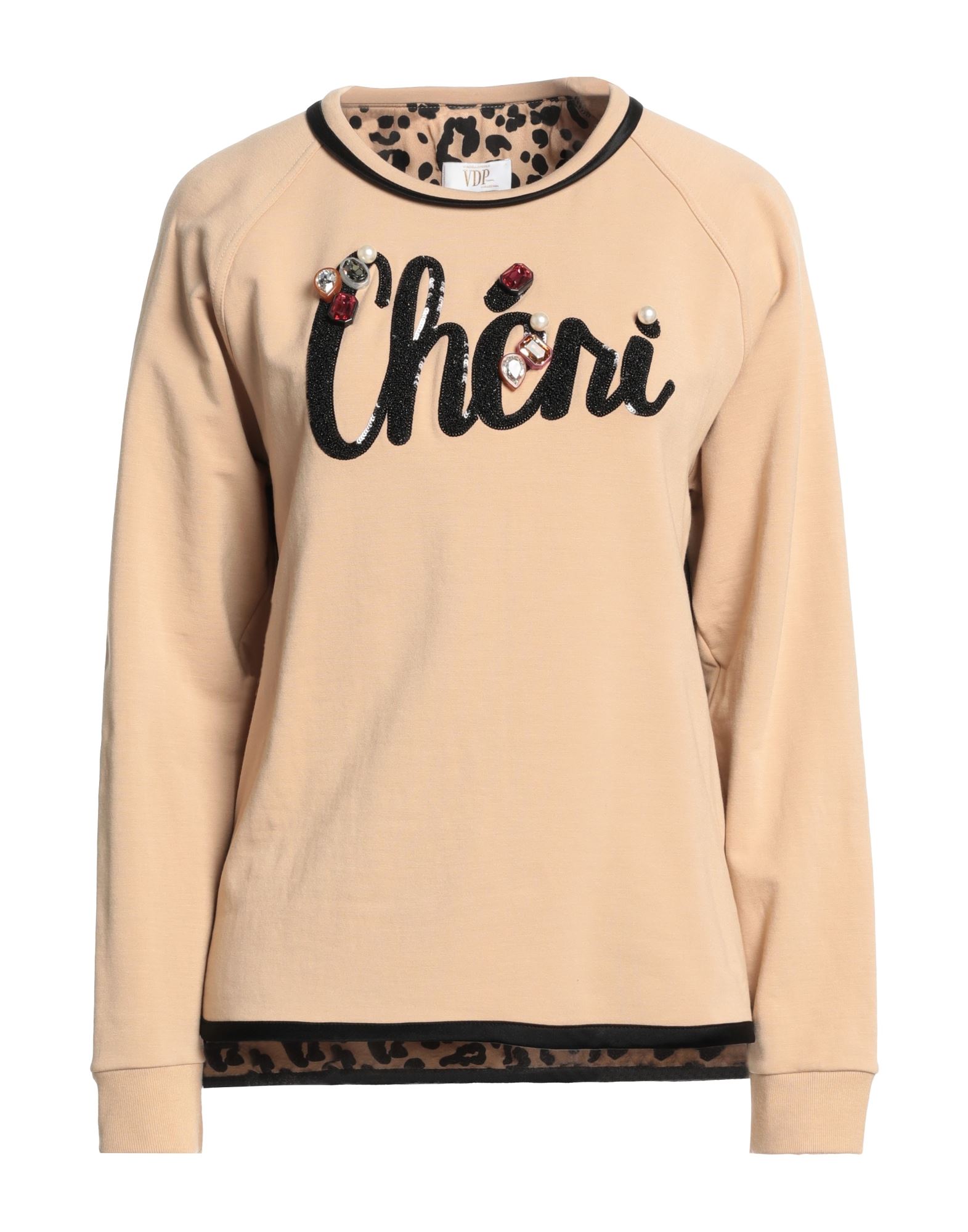 VDP COLLECTION Sweatshirt Damen Beige von VDP COLLECTION