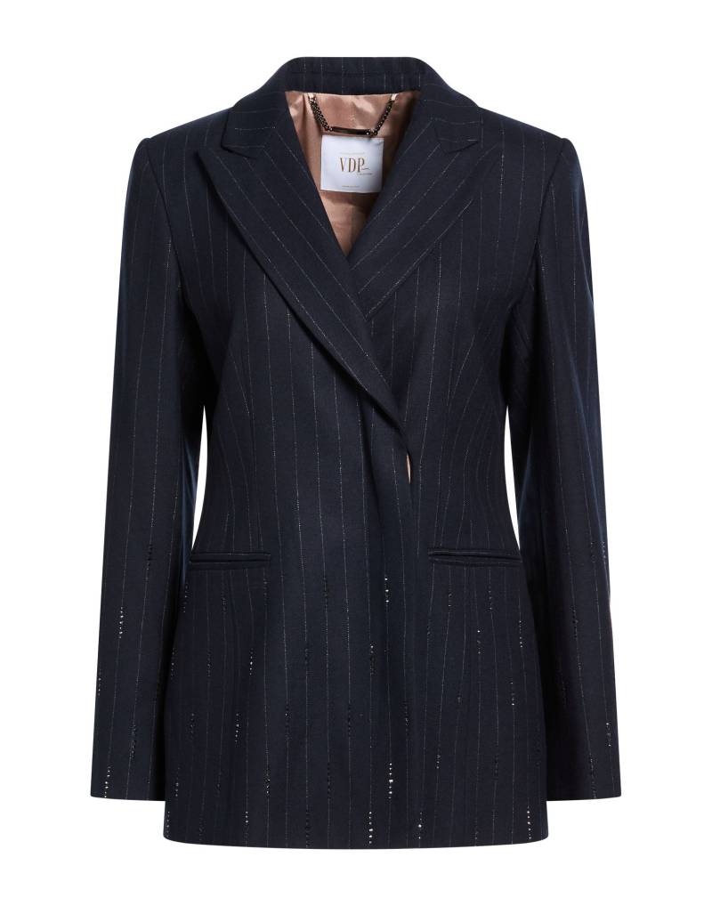 VDP VIA DELLE PERLE Blazer Damen Marineblau von VDP VIA DELLE PERLE
