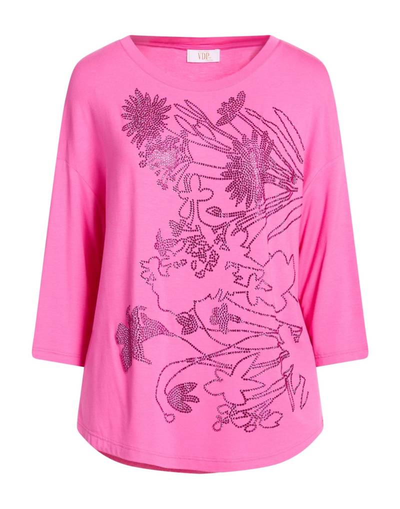 VDP VIA DELLE PERLE T-shirts Damen Fuchsia von VDP VIA DELLE PERLE