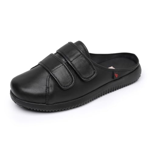 Diabetikerschuhe für Damen Verstellbare leichte Sandalen für Ödeme Arthritis Breite Geschwollene Füße Ältere Wanderschuhe,Schwarz,39 EU Diabetikerschuhe für Damen Verstellbare leichte Sandalen für Ödeme Arthritis Breite Geschwollene Füße Ältere Wanderschuhe,Schwarz,39 EU von VEACAM