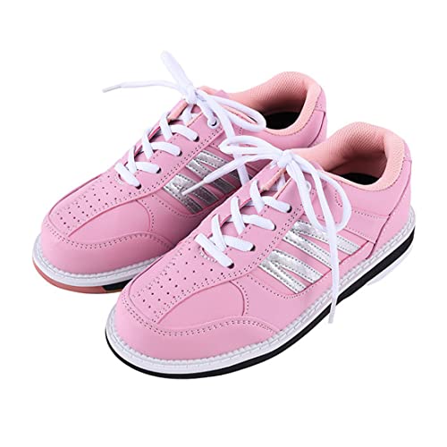 Frauen-Bowling-Schuhe, Breathable Bowling-Sport-Schuhe Leichte Beiläufige Art- Und Weisedamen-Bowling-Turnschuhe,Rosa,41 EU Frauen-Bowling-Schuhe, Breathable Bowling-Sport-Schuhe Leichte Beiläufige Art- Und Weisedamen-Bowling-Turnschuhe,Rosa,41 EU von VEACAM