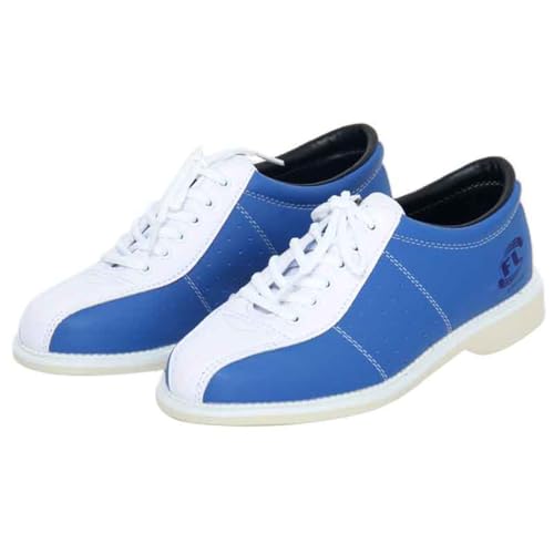VEACAM Bowlingschuhe für Herren Damen, Bowling Fitnesstrainer Mode Bequeme Turnschuhe für Links- oder Rechtshänder Anfänger,Weiß,42 EU von VEACAM