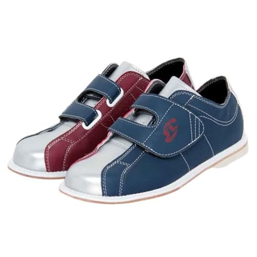 VEACAM Herren Damen Bowlers Schuhe Atmungsaktiv Mode Bowling Walking Sport Turnschuhe Universal Slide Sohlen,Rot,39 EU von VEACAM