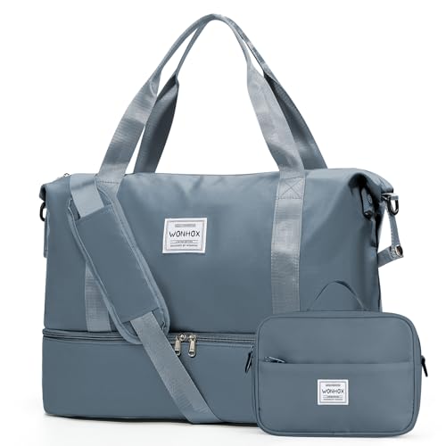 Reisetasche für Damen, Sporttasche, E2-JewelBlue, Large von VECAVE