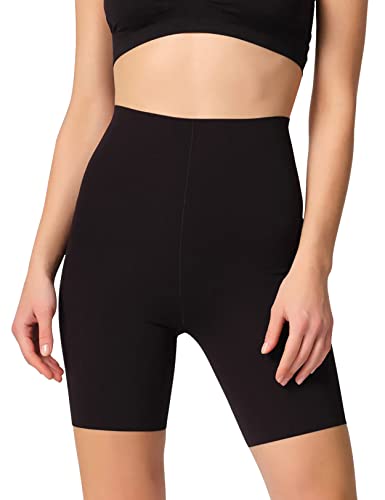 VEDATS Damen Shapewear Miederhose Seamless Nahtlos Figurformend Taillenhose Unsichtbar Bauch-Weg (Schwarz, XL) von VEDATS